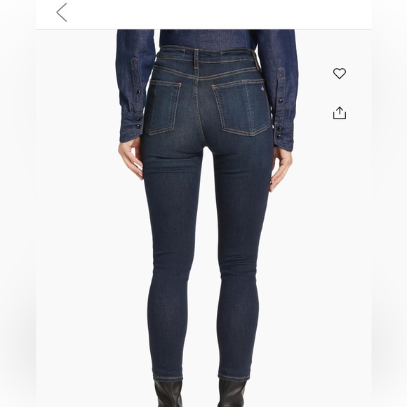 Rag and Bone Skinny High Rise jeans 👖 - Picture 3 of 8